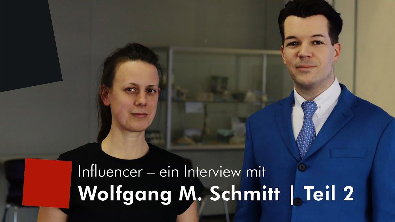 Influencer – ein Interview mit Wolfgang M. Schmitt | Teil 2