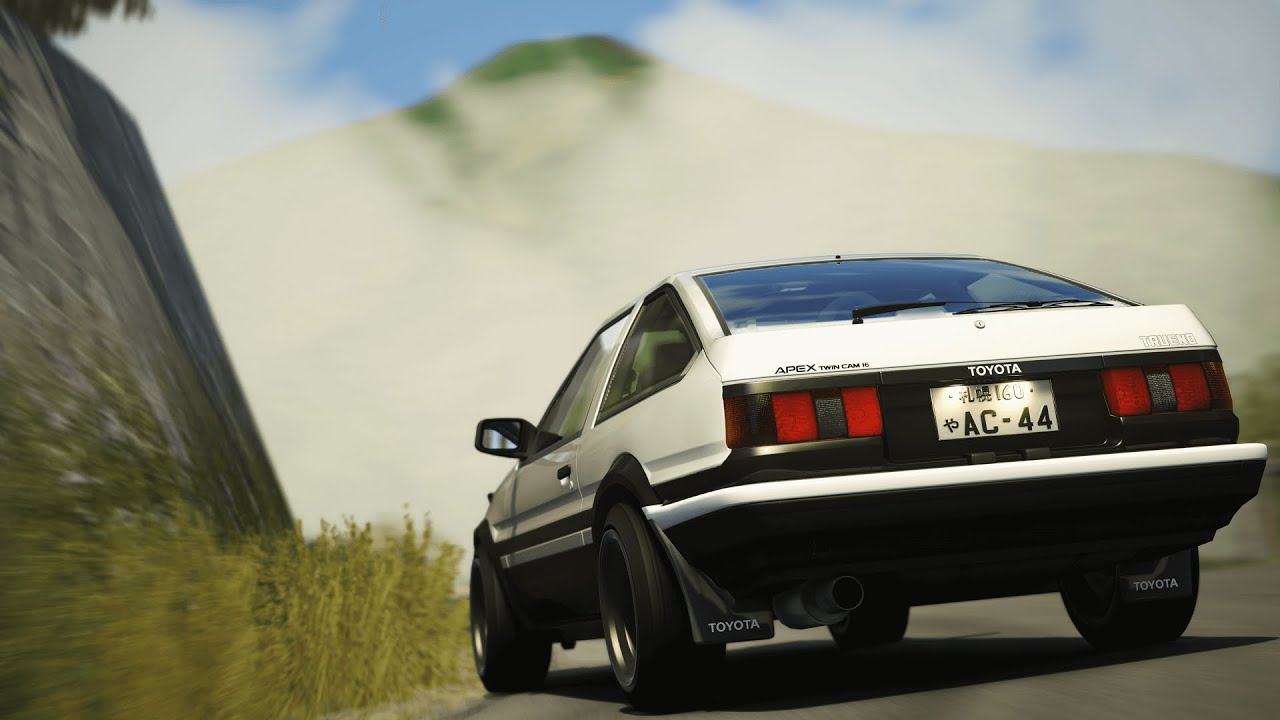 3:26.215 - A (nearly) Perfect Run on Takigahara with the AE86 Tuned | Assetto Corsa