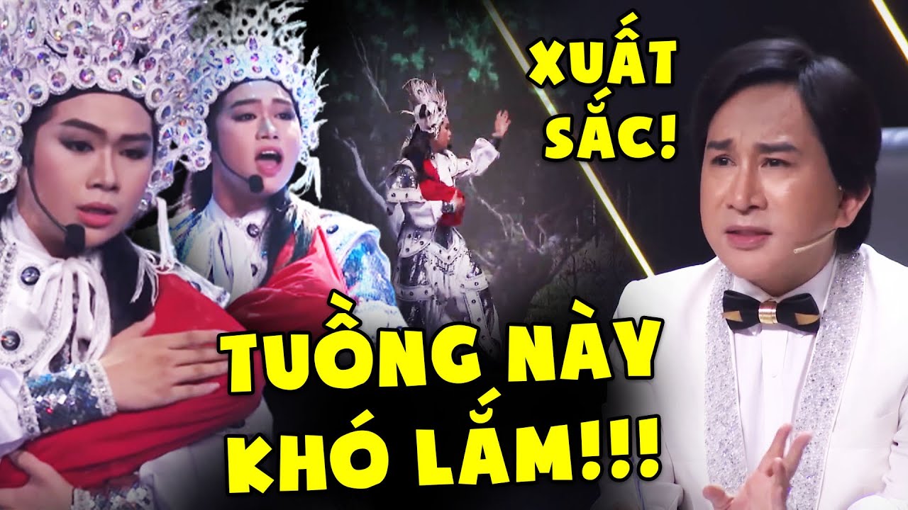 cậu bé LIỀU LĨNH chọn tuồng CỰC KHÓ vì quá thần tượng NSƯT Vũ Linh và CÁI KẾT | Nghệ Sĩ Thần Tượng
