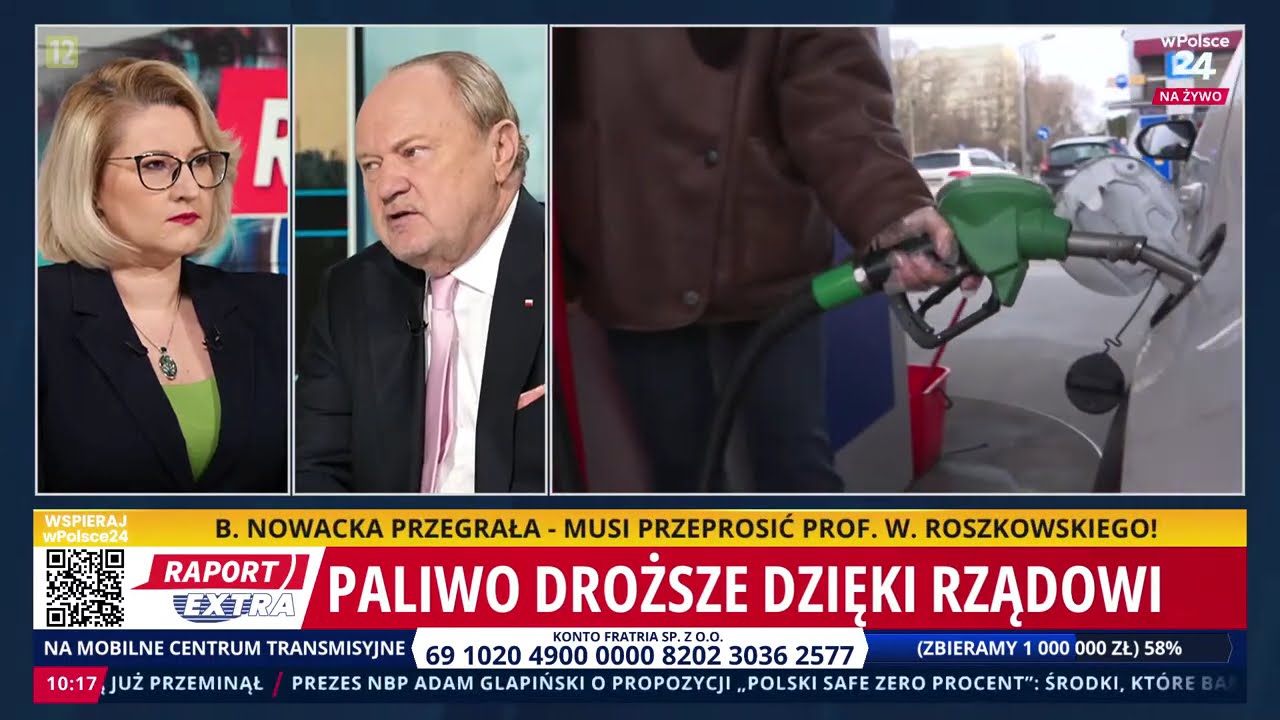Rząd zawyża ceny paliw | Janusz Szewczak