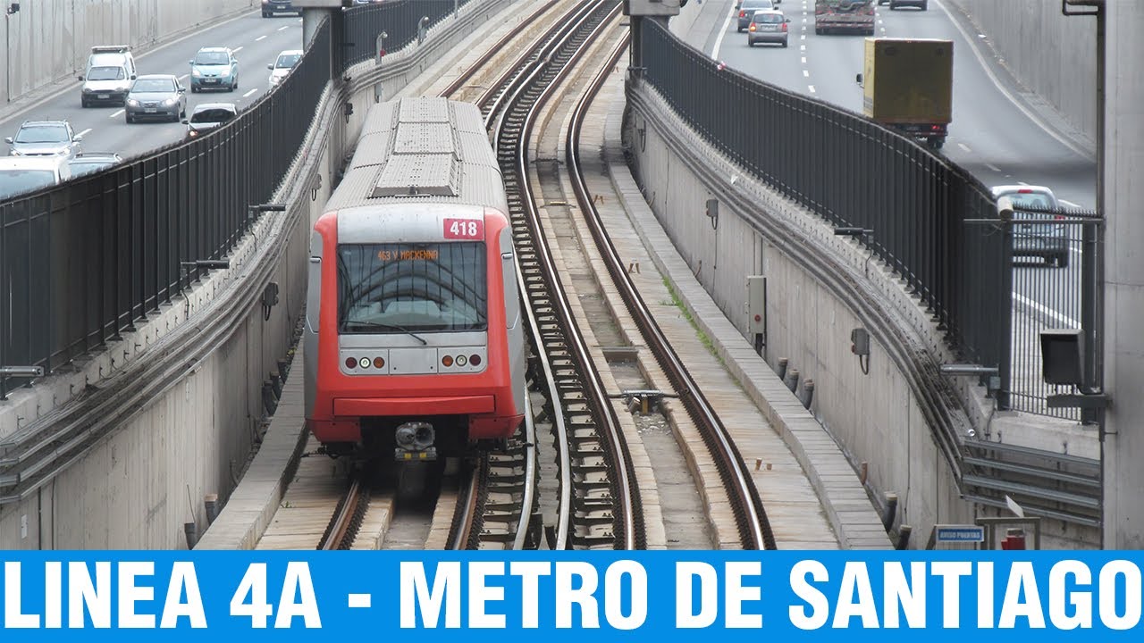 Metro De Santiago | Línea 4A (Noviembre 2022)