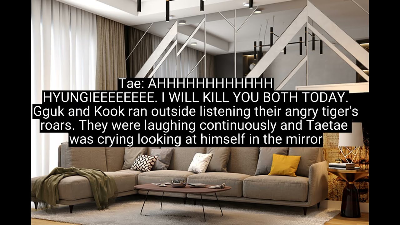 Sweet and strict hyungs of naughty Taetae| Twins gave Taetae a haircut forcefully? Episode 25 Bts ff