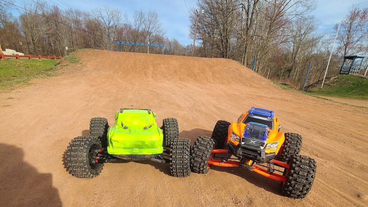 OUTCAST 8S MAX 6 800KV MOTOR & XMAXX 8S ULTIMATE UPGRADED MAX5 G2 & 1100KV G2 MOTOR (BIG AIR DAY)🥳🤯🥳