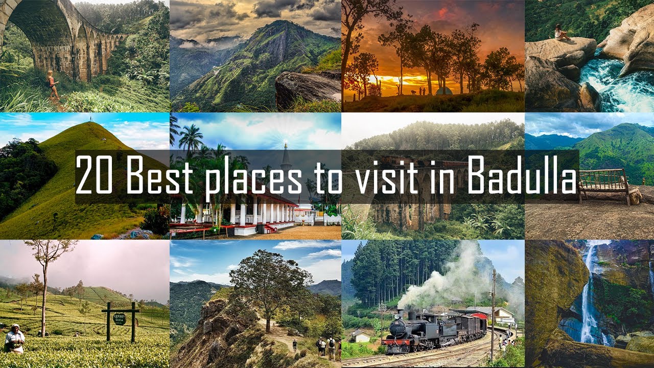 20 Best place to visit in #Badulla | බදුල්ලේ ලස්සනම තැන් 20ක්