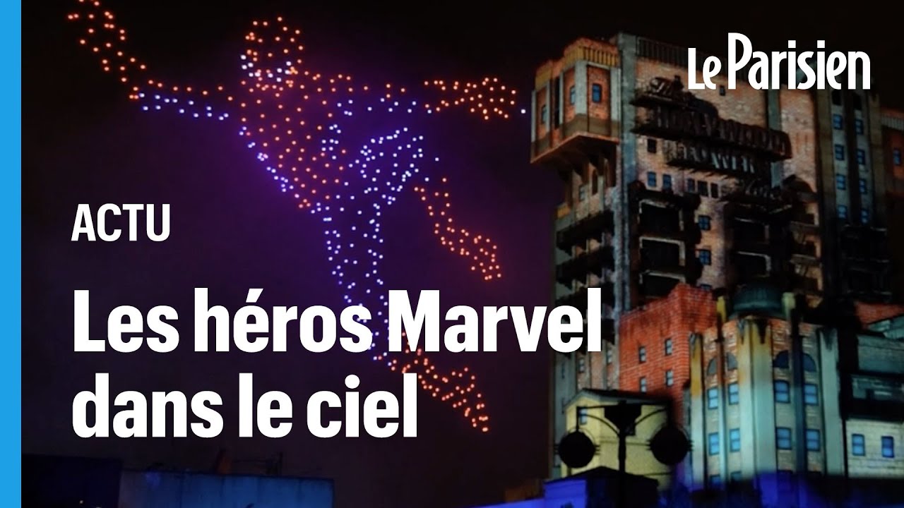 «La magie n'a pas de prix» : Disneyland Paris s'offre un spectacle Marvel avec 500 drones