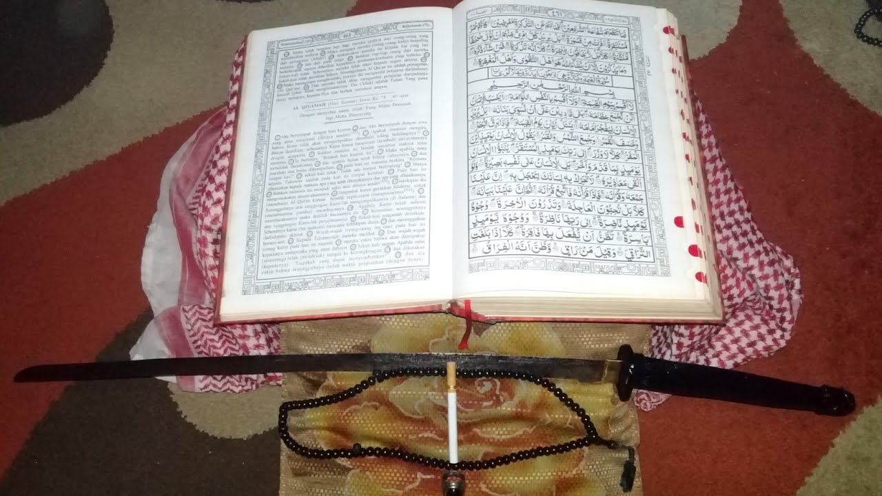 SEDANG MENDENGARKAN WAN QODIR TADARUS ALQUR'AN DI MASJID‼️