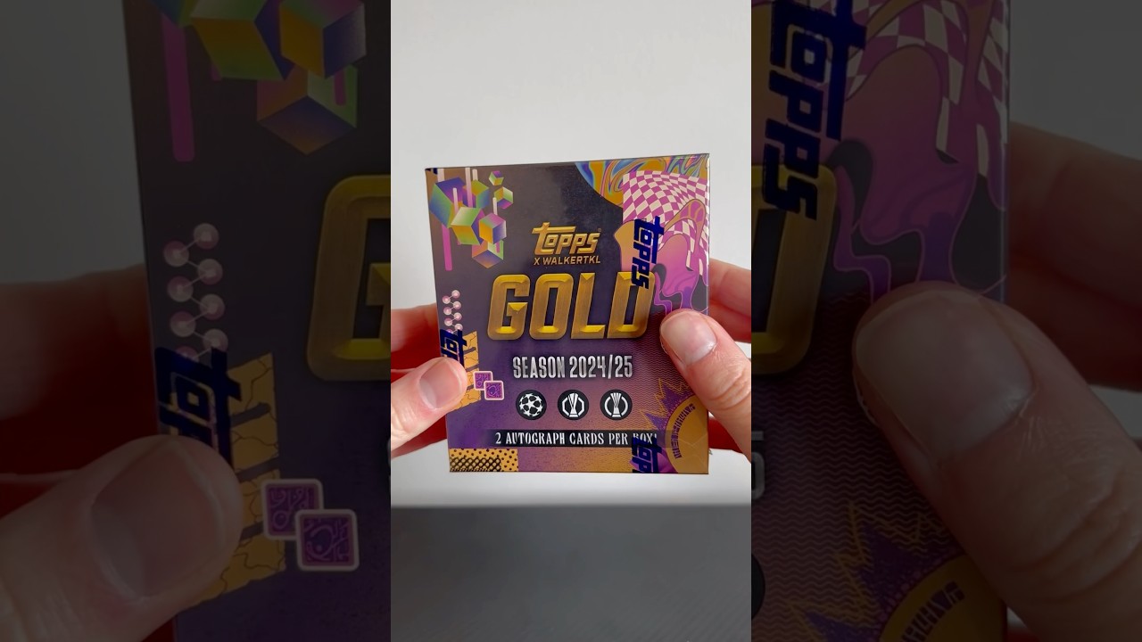 Opening a &pound;210 Topps UCC Gold 2024/25 box! 🔥 INSANE AUTO! 🤯