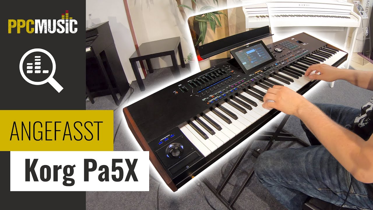 BRANDNEU: Das Korg Pa5X ist da!