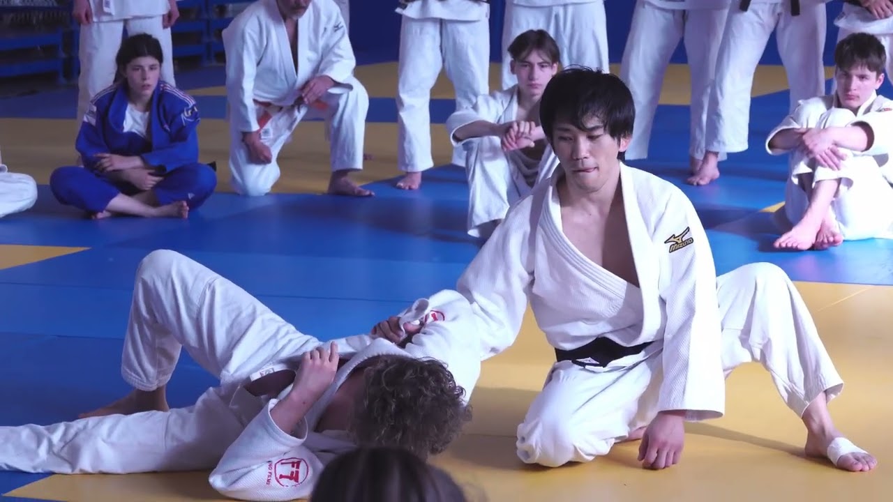 STAGE JUDO Pâques - M. Katanishi et M. Shima - Frontignan (34)