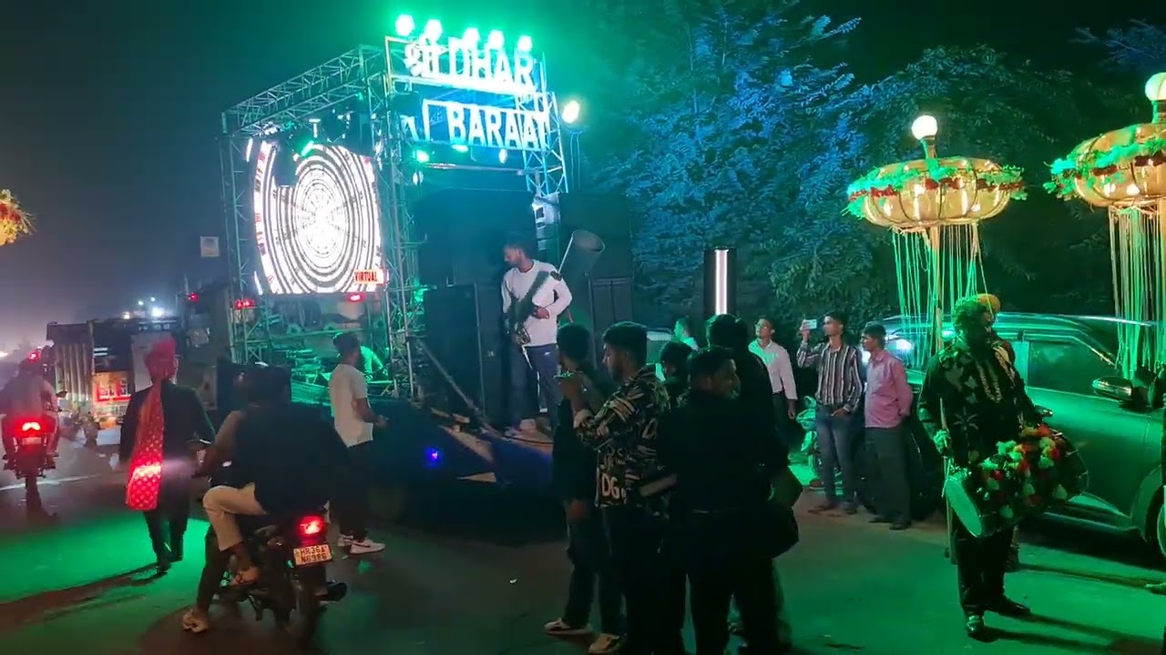 Wheel DJ new light baggi flower decorate sumer band Rewari
