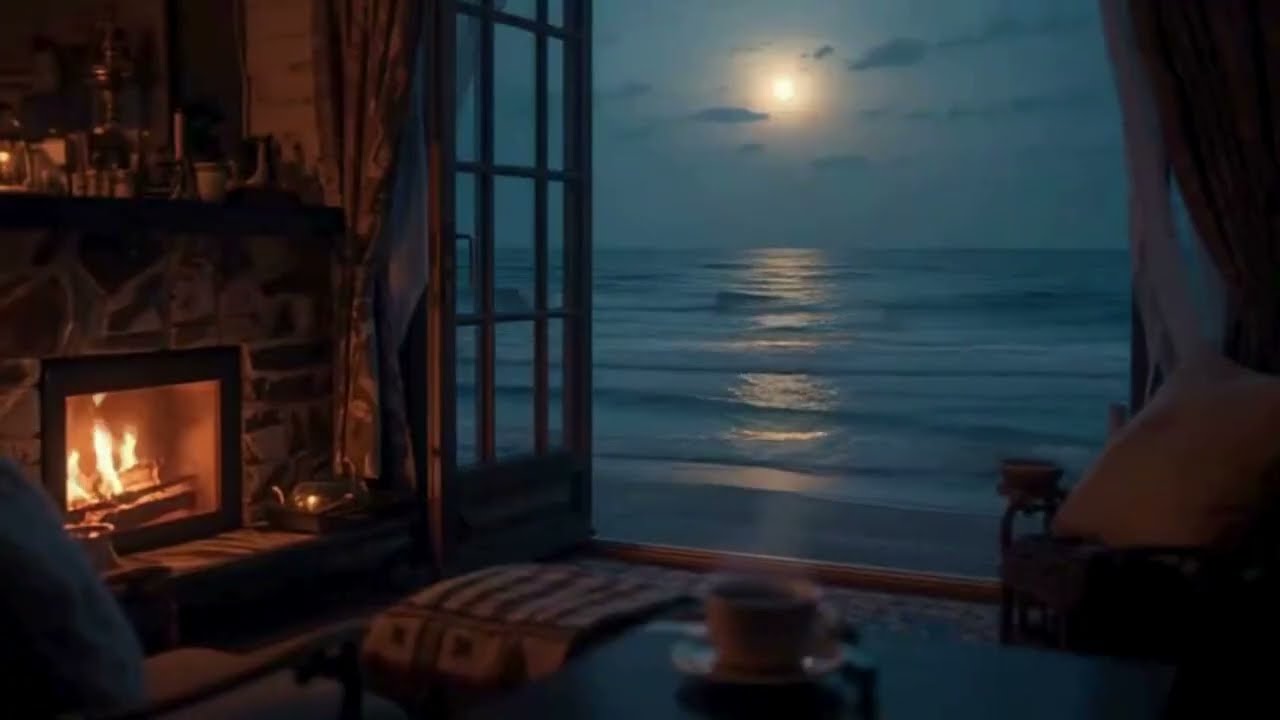 Seaside Cottage Ambience - Relaxing Ocean Waves | 30 Minutes