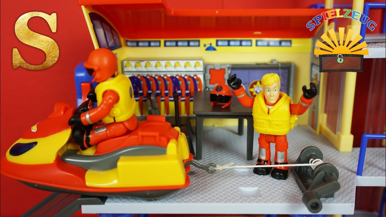 RIESIGES OCEAN RESCUE CENTER - Feuerwehrmann Sam - Seenot Rettungszentrum Film deutsch Neuheit