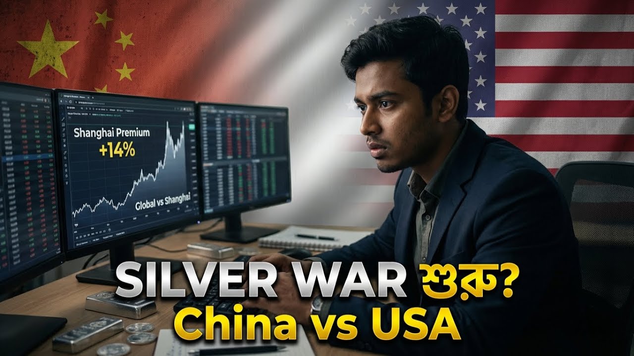 রুপার বাজারে বিশ্বযুদ্ধ? চীন বনাম আমেরিকার নতুন সংঘাত | Silver War: China vs USA Geopolitics