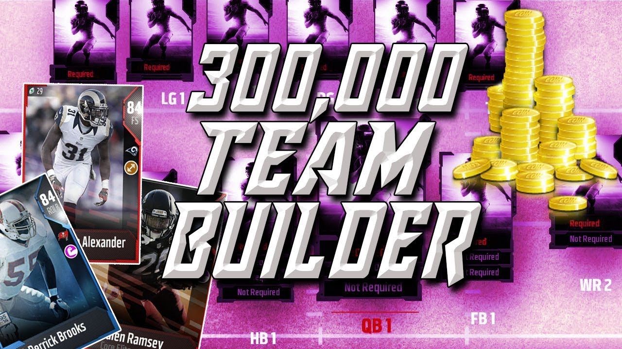 UNDER 300K BUDGET TEAM SQUAD BUILDER | (250K) BUDGET TEAM BUILDER | MADDEN 18 ULTIMATE TEAM | MUT 18
