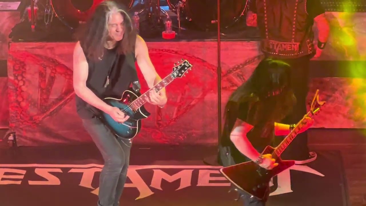 Testament with Dave Lombardo 2022-04-13 Las Vegas House of Blues Disciples of the Watch