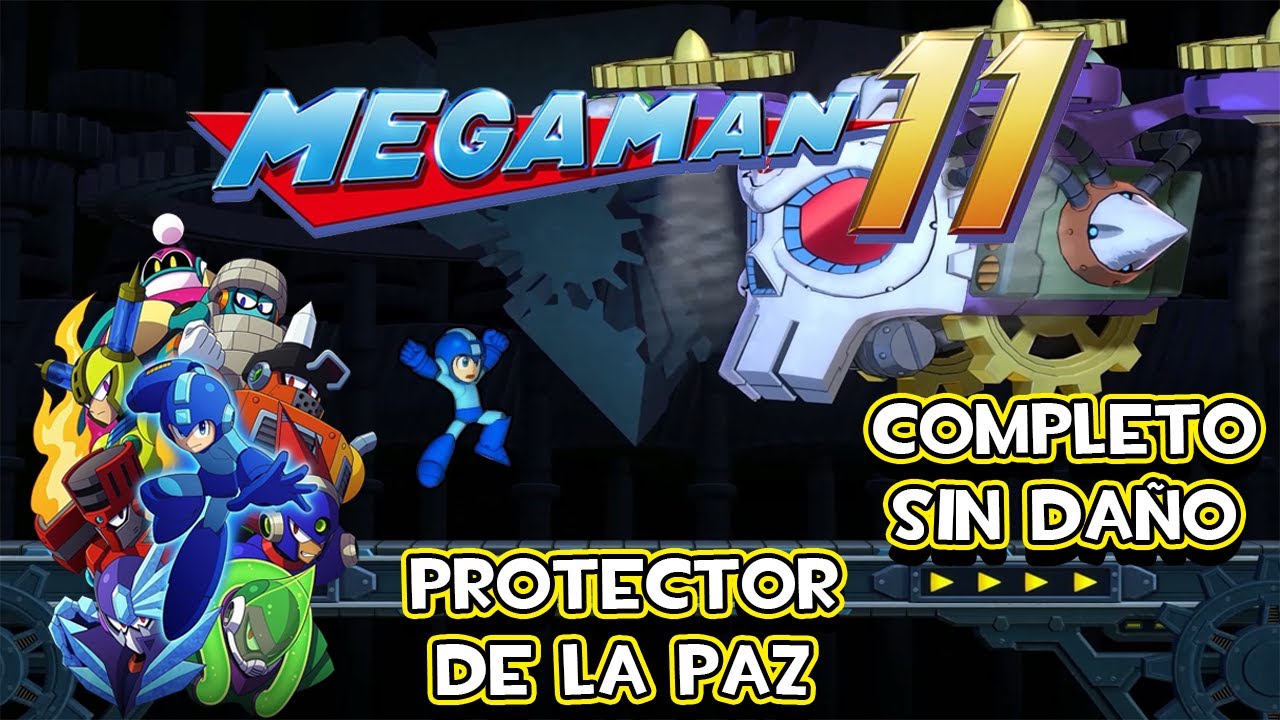 Megaman 11 (PC) - Completo, Protector De La Paz (Sin Daño) (2018)
