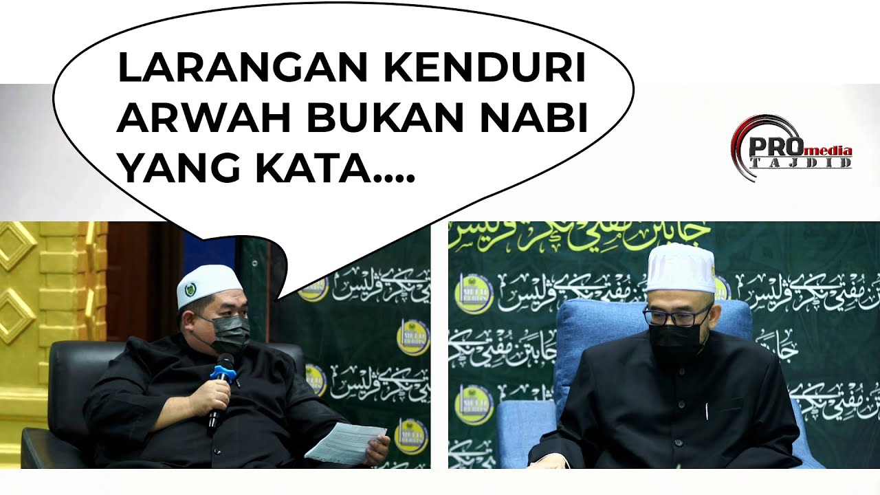 Dr MAZA - Larangan Kenduri Arwah Bukan Nabi Yang Kata?