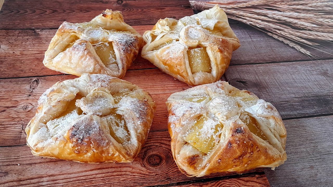 Pineapple Puff Pastry - quick and easy