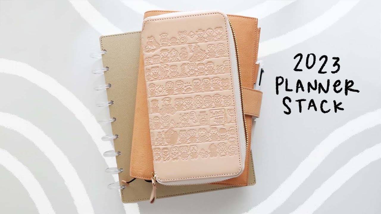 Моя система планирования на 2023 год | Hobonichi Custon, Hobonichi Weeks и Happy Planner