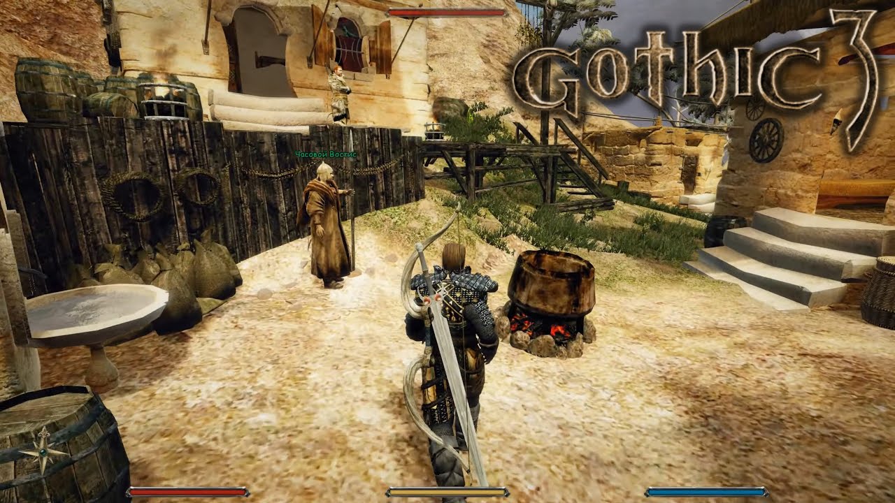 Обновлённый Лаго  ► Gothic 3 #30 ► Lively Towns Mod