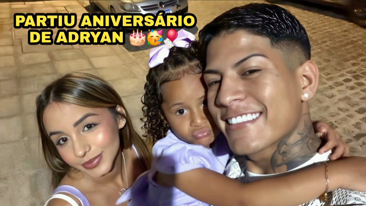 FOMOS NO ANIVERSÁRIO DE ADRYAN 🎂🥳🎈