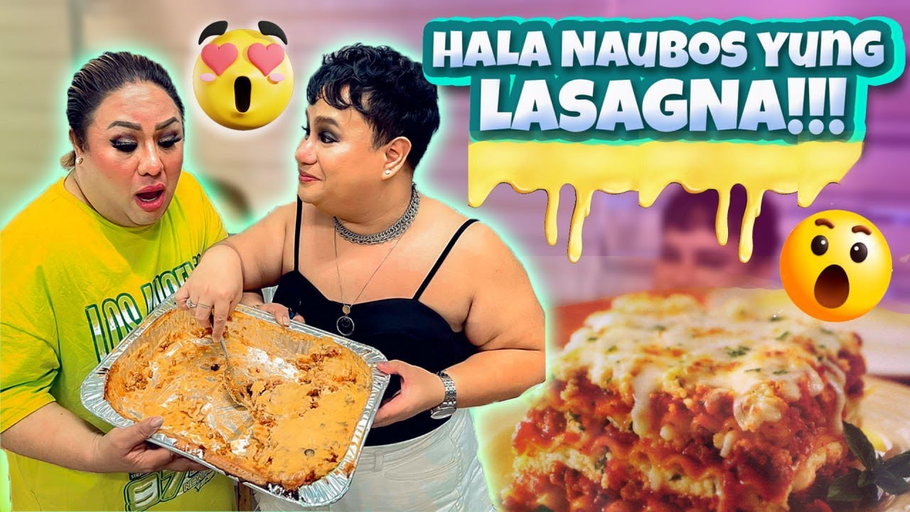 HALA....NAUBOS YUNG LASAGNA!!!! | PETITE TV