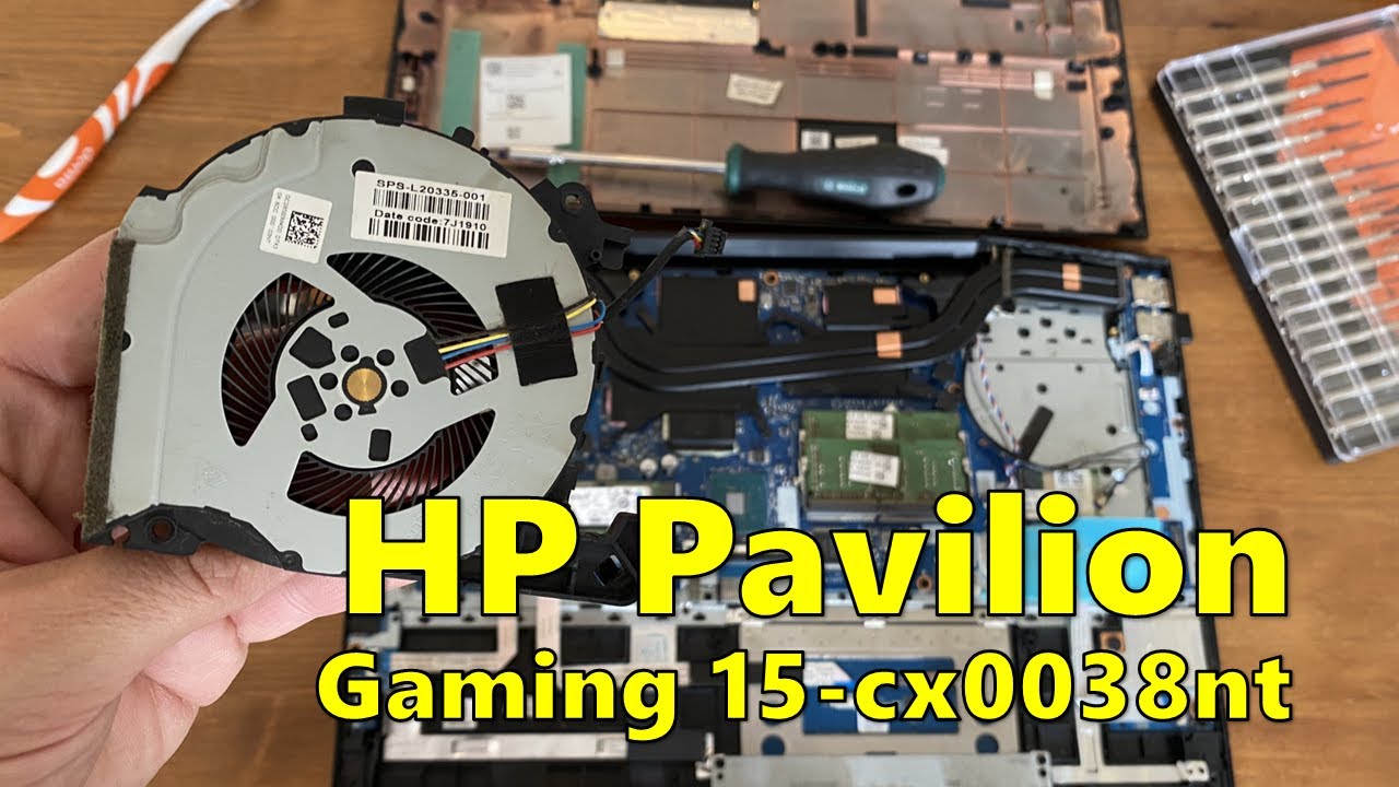 HP Pavilion Gaming Laptop Fan Temizleme - Sökme cx-150038nt Nasıl Yapılır