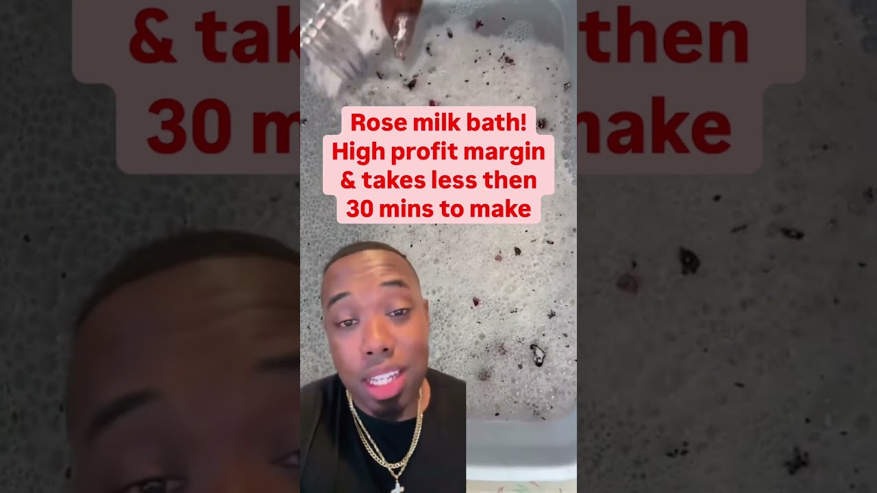 Rose Milk Bath - Business Idea