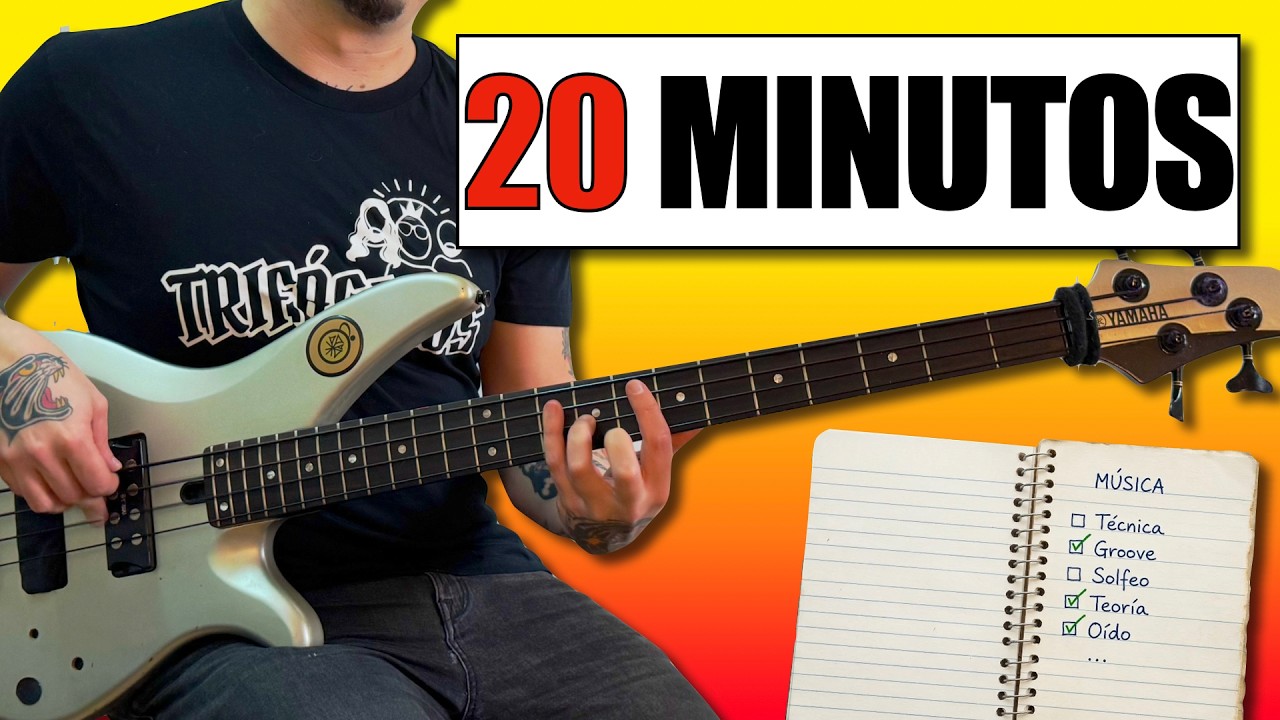 Haz ESTO 20 minutos al día para dominar el bajo 🔥 (Rutina Definitiva)