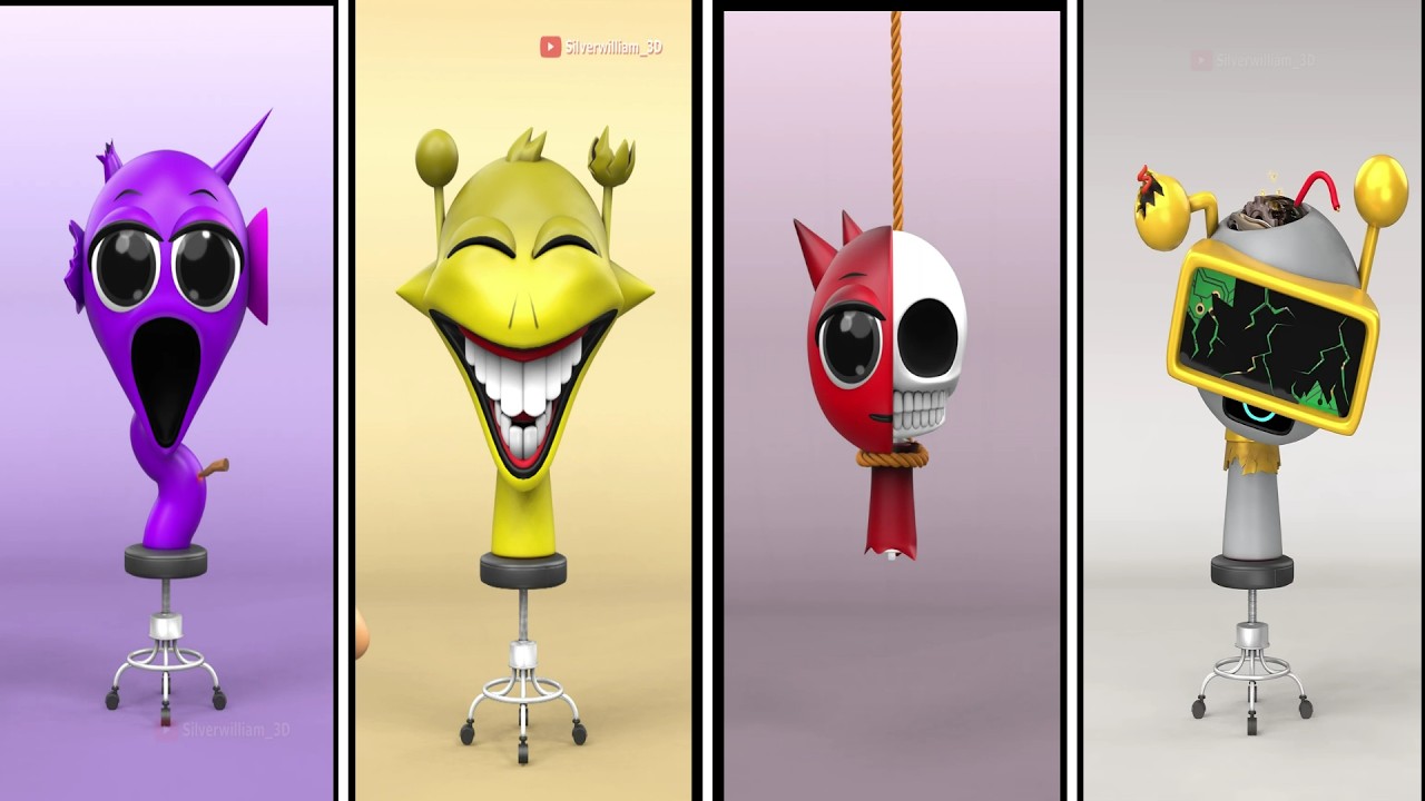 SPRUNKI inredilbox HELP Плитка Hop 6321