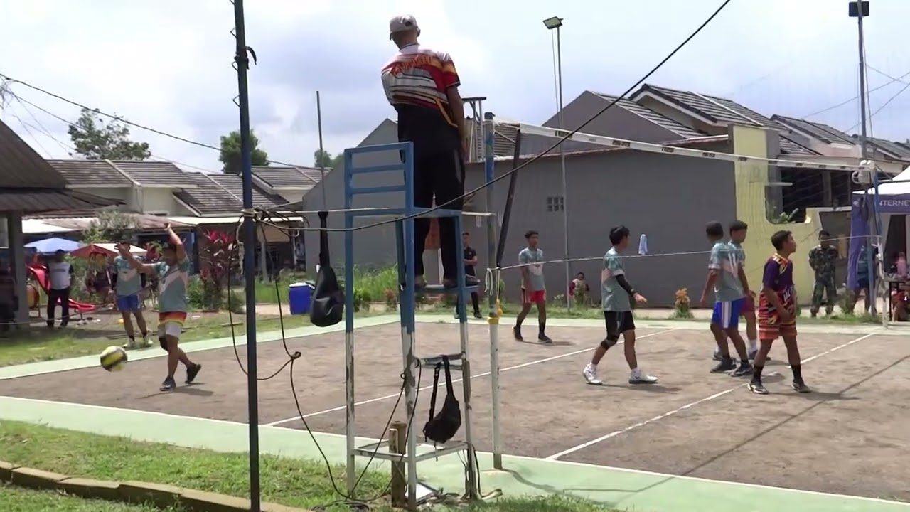 MESIN TUA VS KELAPA DUA. Turnamen Voli Tumpukan PESCI 2026. #volleyball #volitarkam #grassroots