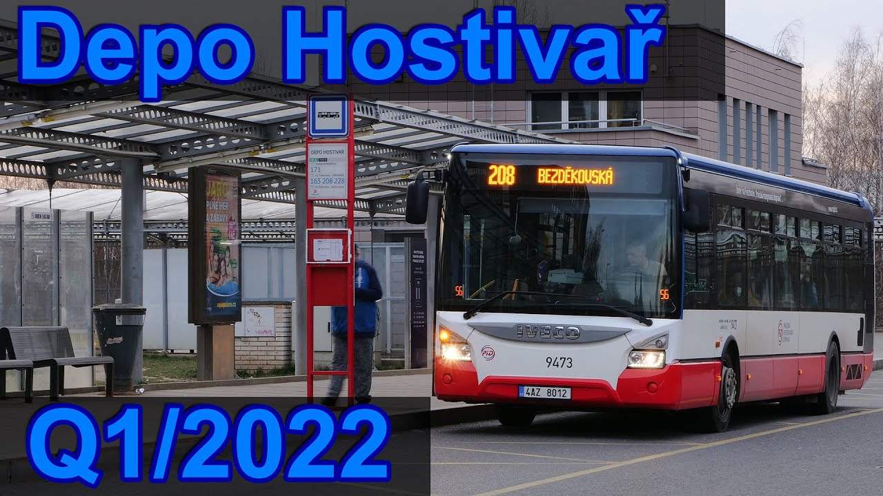 Autobusy Praha - Depo Hostivař | Q1/2022