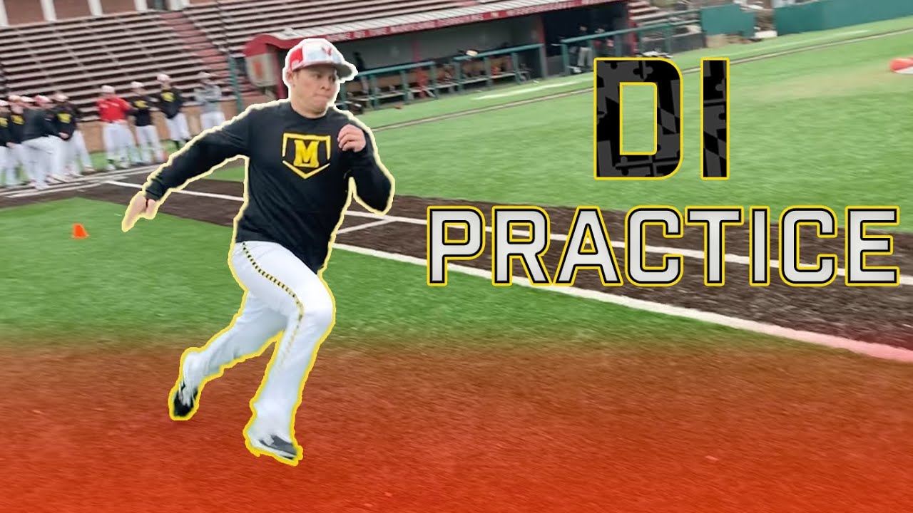 What Happens at a College Baseball Practice? Inside Maryland Baseball