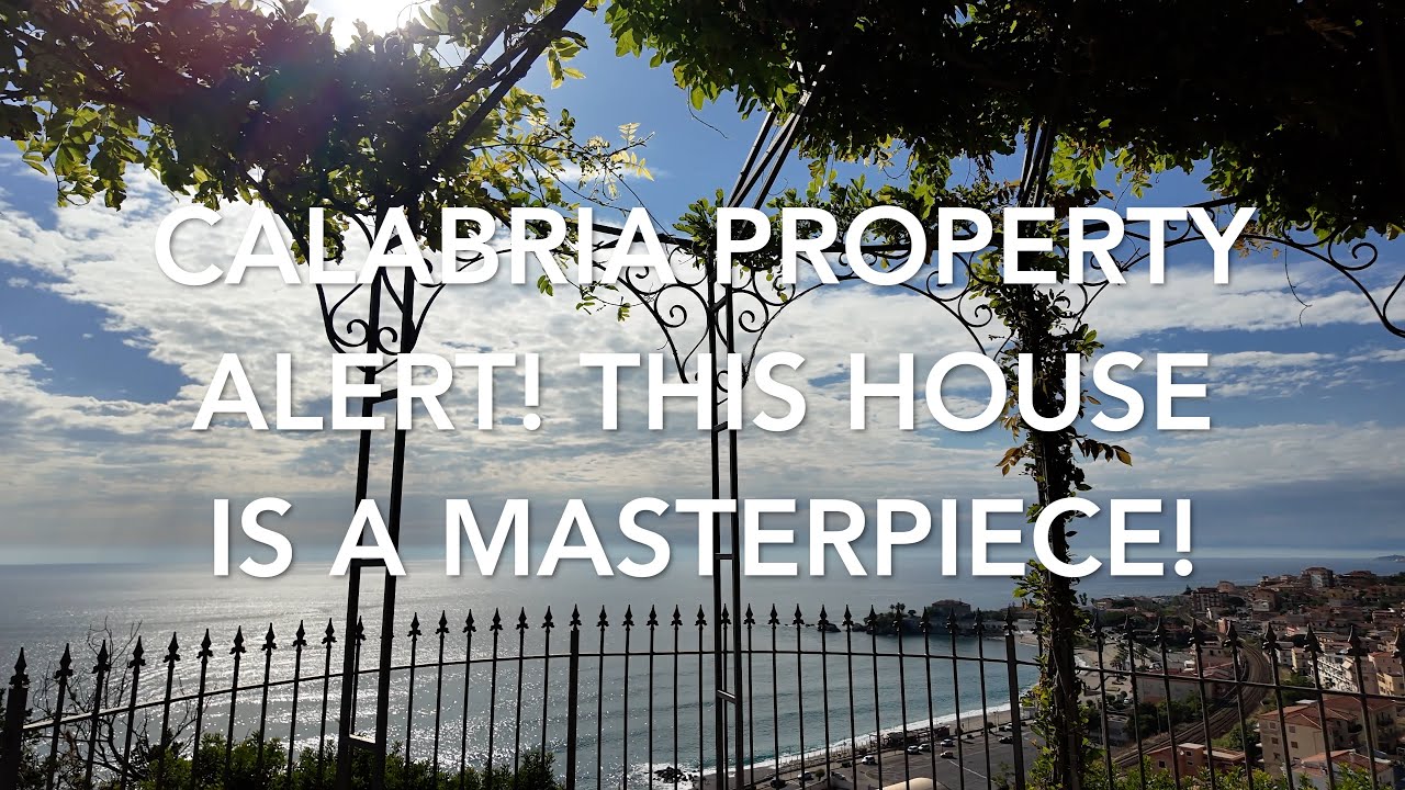 Calabria Property Alert! This house is a MASTERPIECE of craftsmanship!! So Much Beauty In One Place!