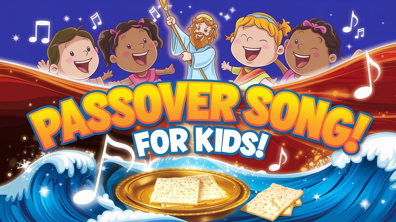 🎶 Passover Song for Kids! 🕊️ Matzo, Moses & The Red Sea &ndash; Fun & Educational!