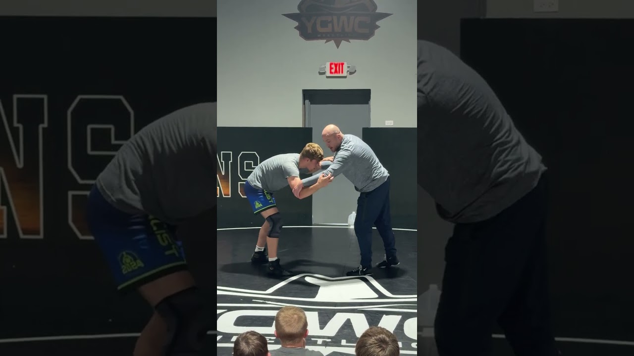 Cael Sanderson - Handfighting Setups to an Ankle Pick