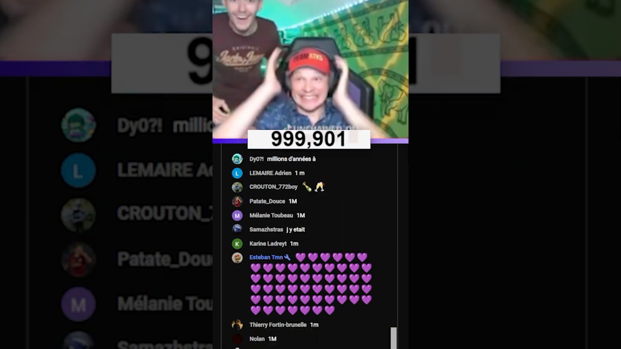 Passage des 1M, 2M, 3M, 4M, 5 Millions de Unchained
