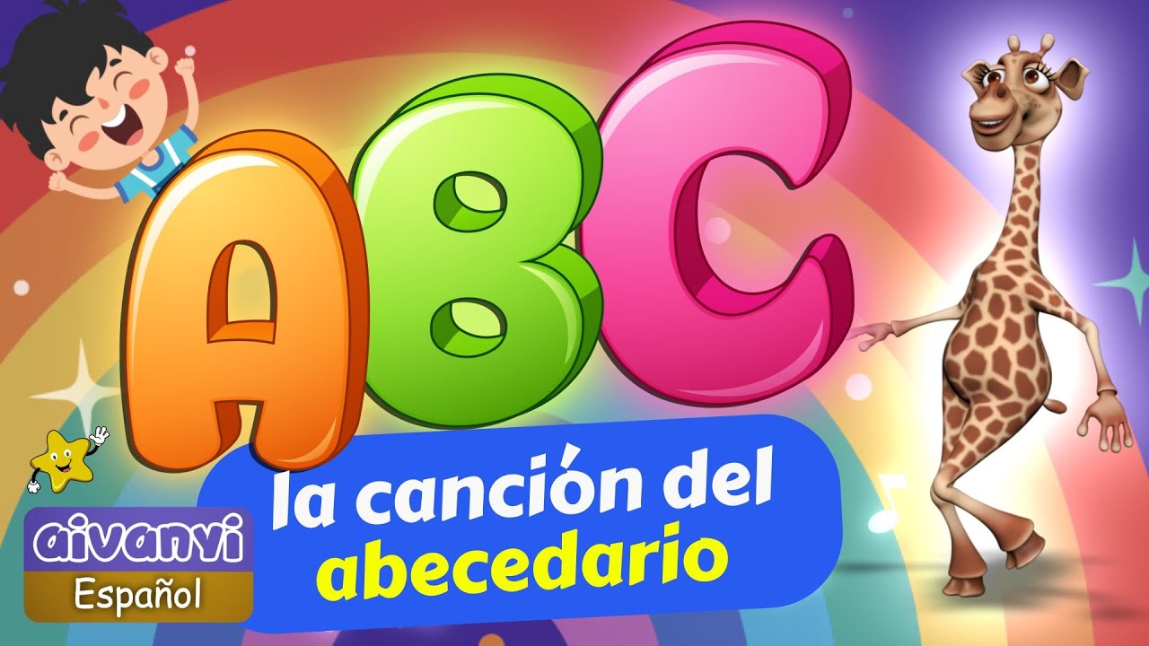 La canción del abecedario 🦒 Canciones Infantiles 🦒 Abecedario para niños