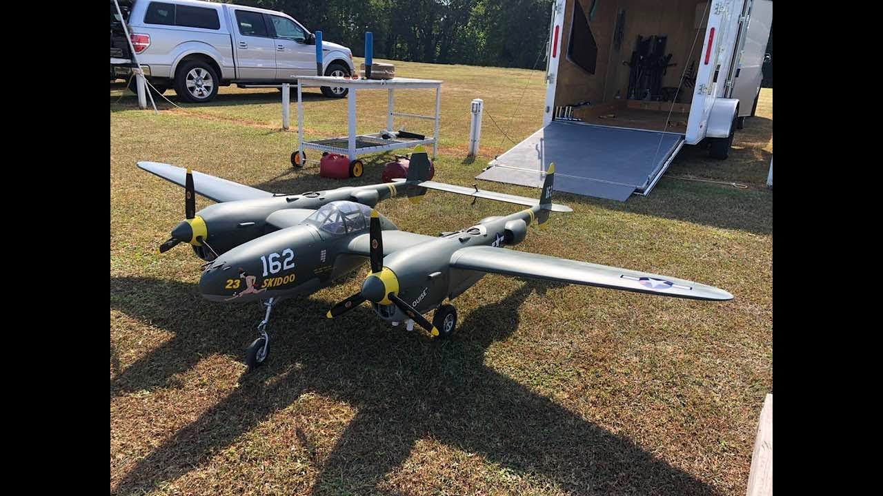 Ziroli Based P-38 Second flight