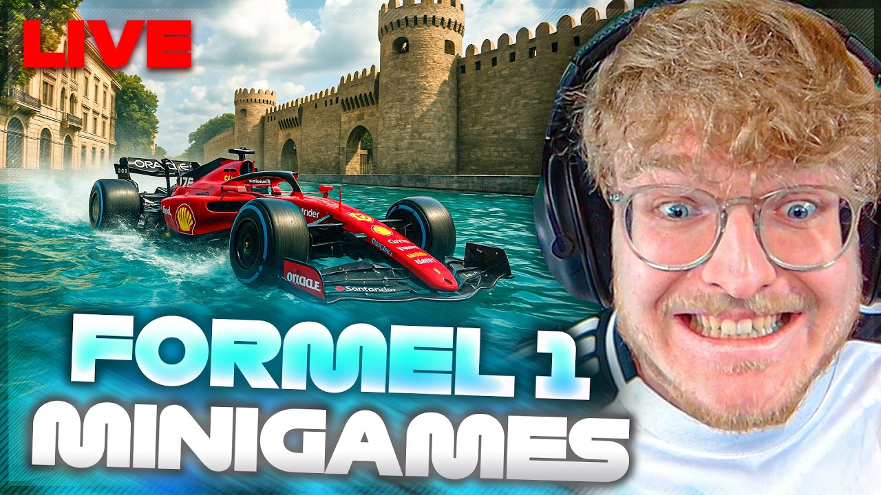 ⚡️Zuschauer MINIGAMES und 3000€ F1 SIM RIGs GEWINNSPIEL für euch!