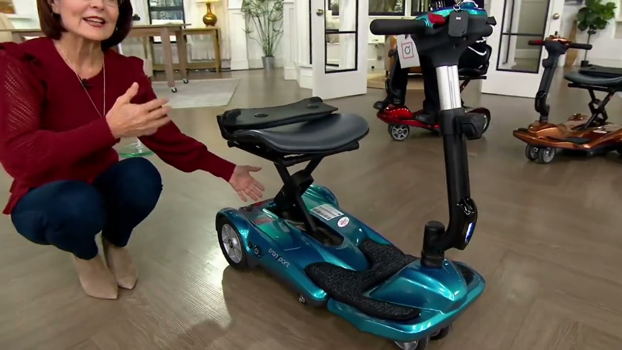 EV Rider Auto Fold Plus 4-Wheel Mobility Scooter on QVC