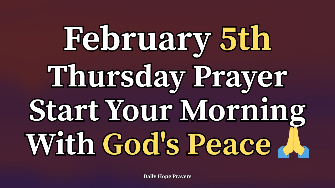 Start Your Morning With God’s Peace | A Gentle Prayer for Strength, Hope, and Guidance Today