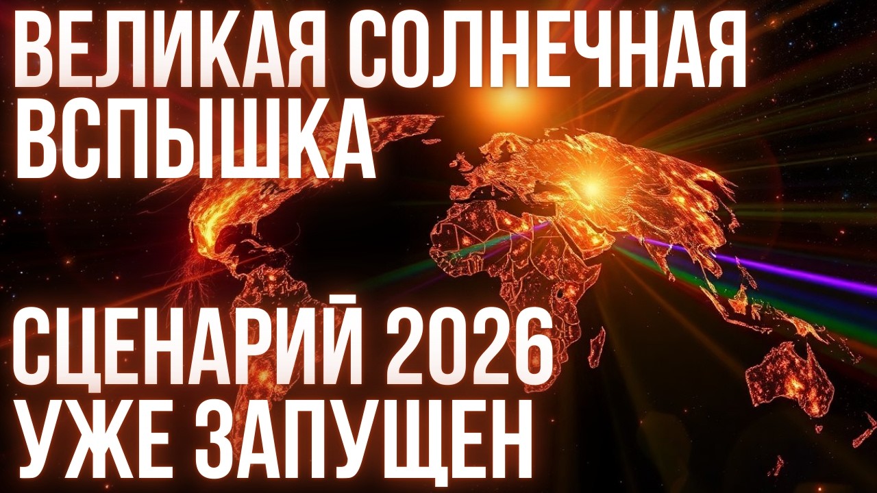 Солнечная вспышка 2026 — точка невозврата для Земли и человечества