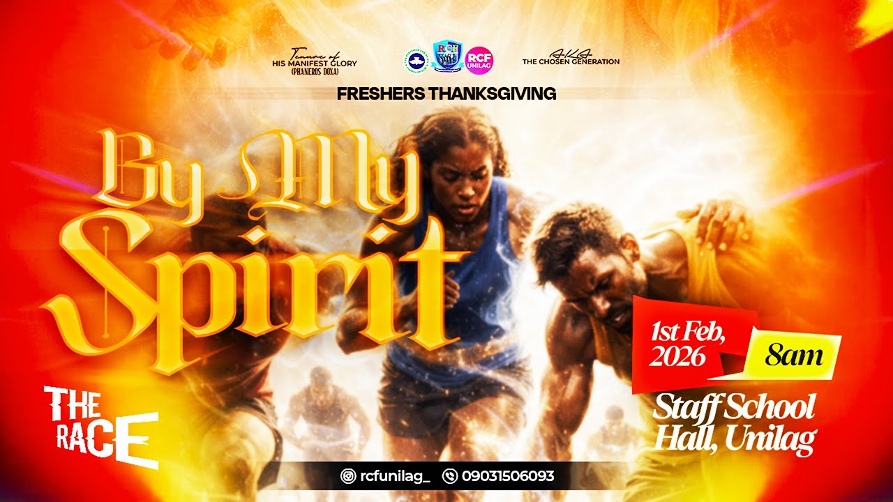 RCF UNILAG || SUNDAY SERVICE - BY MY SPIRIT 01/02/26