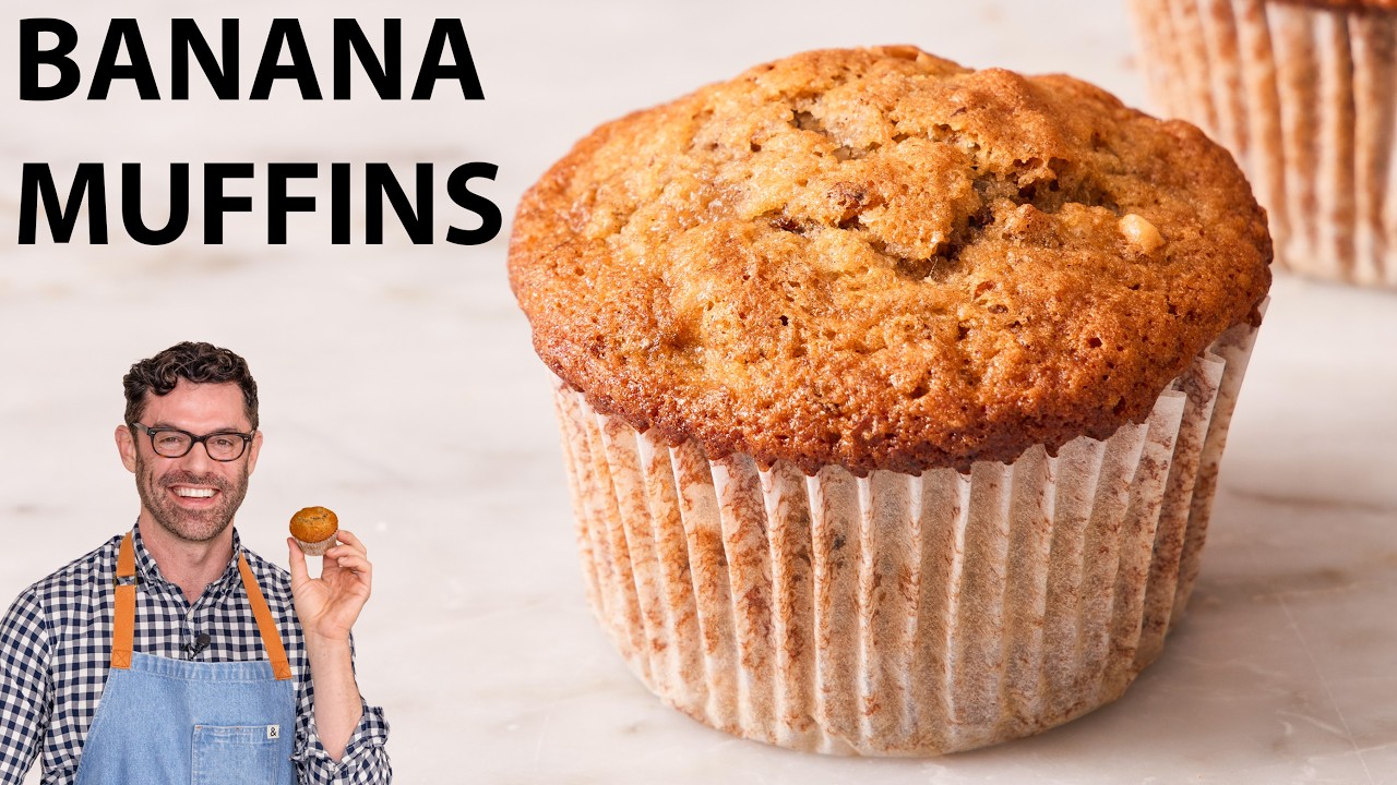 Easy Banana Muffins Recipe