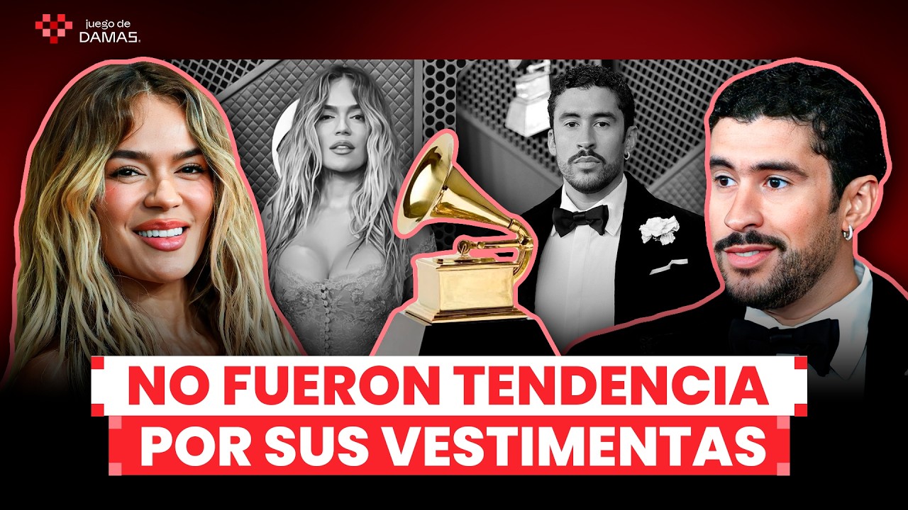 BAD BUNNY & KAROL G QUEDARON EN RIDÍCULOS CON VESTIMENTA EN LOS GRAMMY