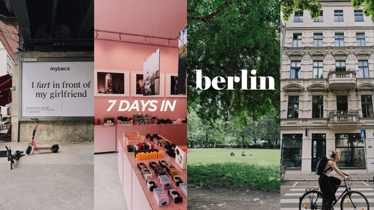 Slow summer days in Berlin 🌿 cute shops, food & ice cream (Part 1 vlog)