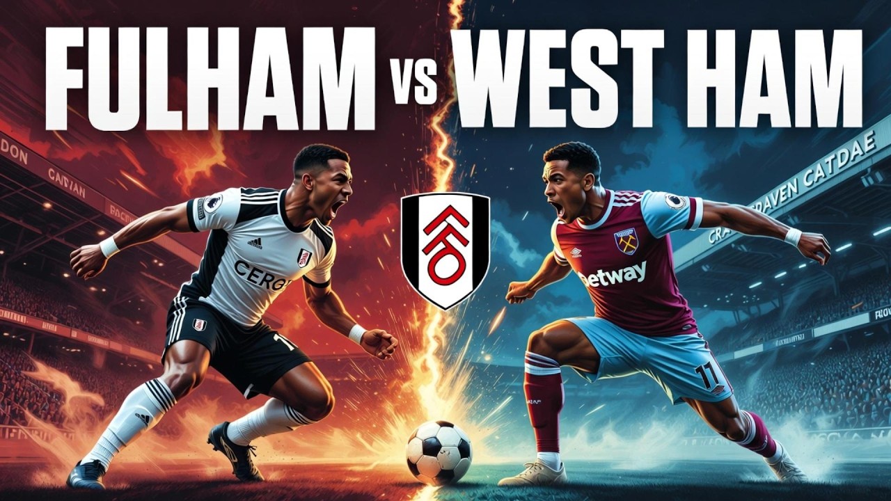 Fulham vs West Ham United Premier League Battle!
