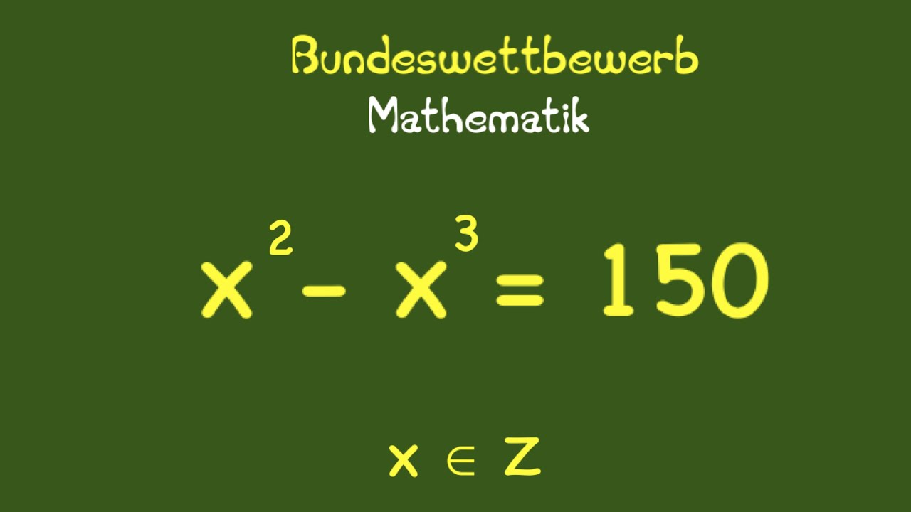 Mathematik-Wettbewerb  -  Mathe-Rätsel