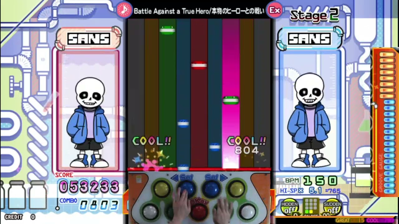 [ポップン] Battle Against a True Hero/本物のヒーローとの戦い EX